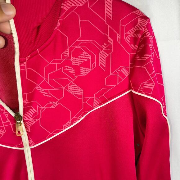 NIKE Womens L Full Zip Track Jacket Grey Tag - Picture 2 of 8